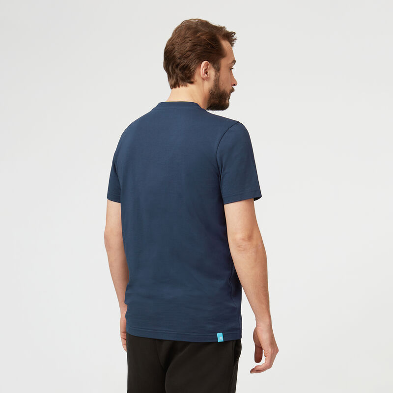 FE FW CHANGE ACCELERATED GRAPHIC TEE - navy